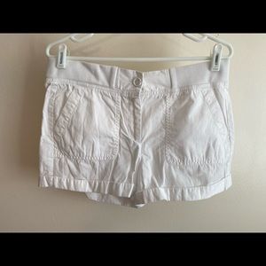 Loft white shorts